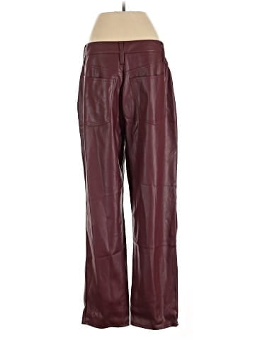 Madewell Faux Leather Pants (view 2)