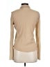 Gloria Vanderbilt 100% Nylon Tan Long Sleeve Blouse Size L - photo 2