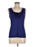 Alfani Blue Sleeveless Top Size M - photo 1