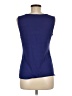 Alfani Blue Sleeveless Top Size M - photo 2