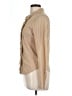 Gloria Vanderbilt 100% Nylon Tan Long Sleeve Blouse Size L - photo 5