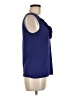 Alfani Blue Sleeveless Top Size M - photo 4