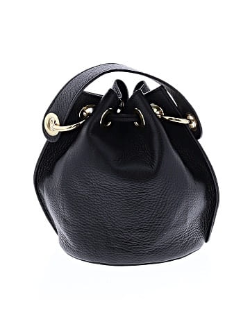 Anna Paola Leather Bucket Bag (view 2)