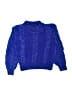 DKNY 100% Polyester Solid Blue Turtleneck Sweater Size 5 - 6 - photo 1