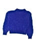 DKNY 100% Polyester Solid Blue Turtleneck Sweater Size 5 - 6 - photo 2