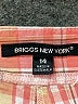 Briggs New York Plaid Orange Shorts Size 14 - photo 3