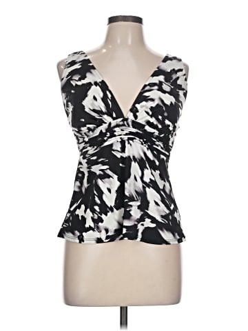 Trimshaper Sleeveless Blouse (view 1)