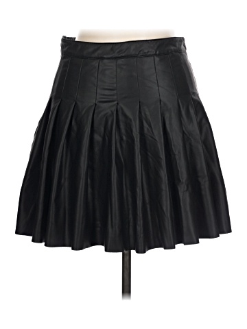 Akira Faux Leather Skirt (view 1)
