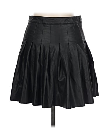 Akira Faux Leather Skirt (view 2)