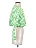 Zara 100% Cotton Green Cardigan Size S - photo 4