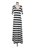 Exist Stripes Gray Casual Dress Size S - photo 1