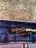 Fashion Nova Stripes Blue Jeans Size 7 - photo 4