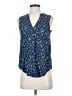 Maeve 100% Rayon Blue Sleeveless Blouse Size 00 (petite) - photo 1