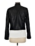 INC International Concepts 100% Polyester Metallic Solid Black Blazer Size M - photo 2