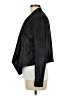 INC International Concepts 100% Polyester Metallic Solid Black Blazer Size M - photo 5