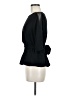 Amanda Uprichard 100% Polyester Black 3/4 Sleeve Top Size M - photo 5