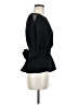 Amanda Uprichard 100% Polyester Black 3/4 Sleeve Top Size M - photo 4