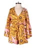 FARM Rio Paisley Yellow Romper Size XS - photo 1