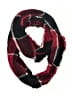 Charter Club 100% Polyester Plaid Burgundy Scarf One size - photo 1
