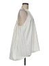 Athleta 100% Polyester Solid White Sleeveless Blouse Size M - photo 4