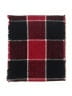 Charter Club 100% Polyester Plaid Burgundy Scarf One size - photo 2