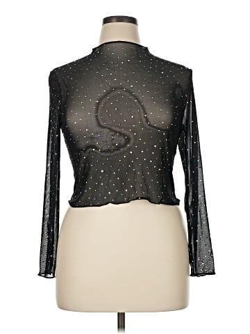 Shein Curve Long Sleeve Blouse (view 1)