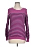 Banana Republic Stripes Purple Pullover Sweater Size L - photo 1