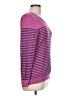Banana Republic Stripes Purple Pullover Sweater Size L - photo 4