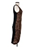 Astr 100% Polyester Animal Print Brown Cocktail Dress Size S - photo 4