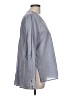 Harshman 100% Tencel Gray Long Sleeve Blouse Size L - photo 4