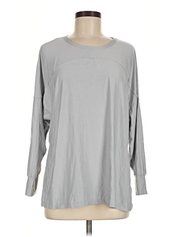 Active by Old Navy 3/4 Sleeve T-Shirt (view 1)