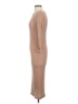 Audrey 3+1 Solid Tan Casual Dress Size S - photo 5