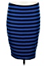 Core Stripes Blue Casual Skirt Size M - photo 1