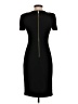 Calvin Klein Solid Black Cocktail Dress Size 2 - photo 2