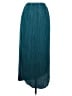 Sabina Musayev 100% Polyester Chevron-herringbone Teal Casual Skirt Size XS - photo 2