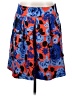 HD in Paris Print Blue Casual Skirt Size S - photo 1