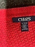 Chaps Red Pullover Sweater Size XL - photo 7