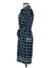 Donna Morgan Print Blue Casual Dress Size 4 - photo 5