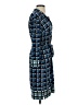 Donna Morgan Print Blue Casual Dress Size 4 - photo 4