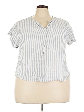 Como Vintage Short Sleeve Blouse (view 1)