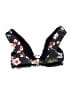 Vanilla Beach Floral Black Swimsuit Top Size M - photo 2