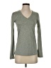Nike 100% Polyester Gray Long Sleeve T-Shirt Size XS - photo 1
