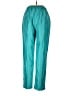 Sag Harbor 100% Polyester Color Block Teal Casual Pants Size 12 - photo 2
