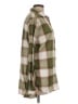 Justify 100% Polyester Plaid Green Long Sleeve Blouse Size L - photo 4