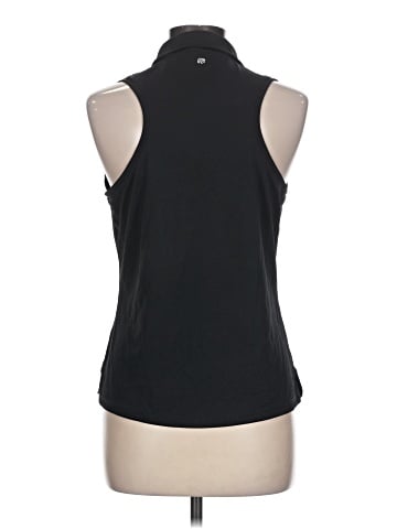 Marika Sleeveless Button-Down Shirt (view 2)