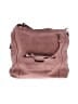 Assorted Brands 100% Leather Solid Pink Brown Leather Hobo One size - photo 1