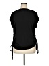 Shein Curve 100% Polyester Black Short Sleeve Top Size 16 Plus (2) - photo 1