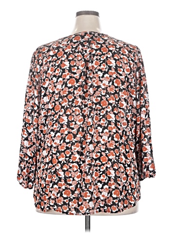 Monday Fun 3/4 Sleeve Blouse (view 2)