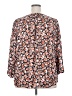 Monday Fun Orange 3/4 Sleeve Blouse Size 2X - photo 2