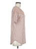 Bordeaux 100% Linen Pink Short Sleeve Top Size M - photo 4